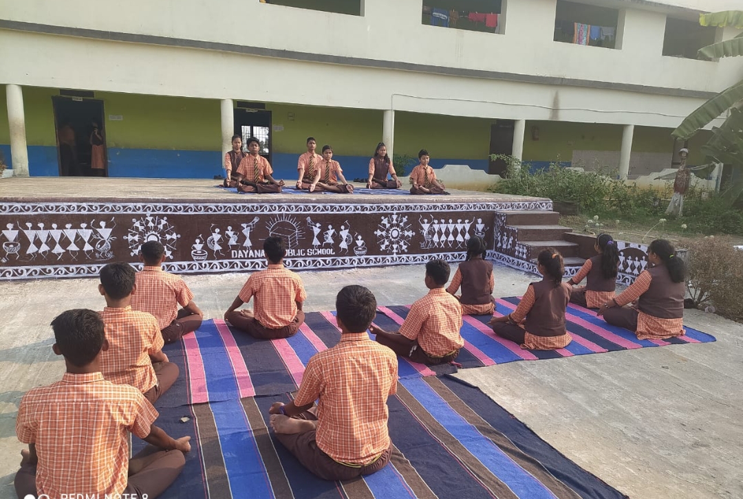 Yoga Performance By Students